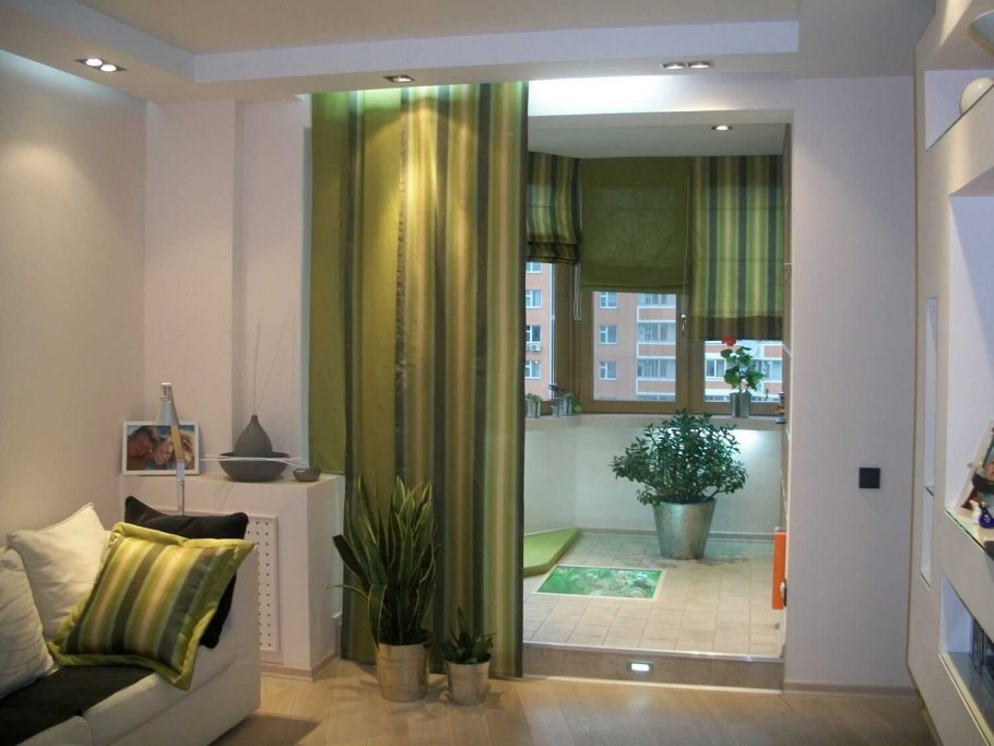 Гостиные с эркером