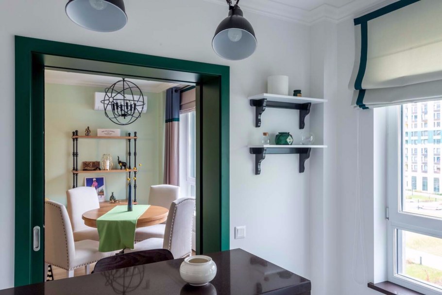 Проем дверной нарисованный без двери