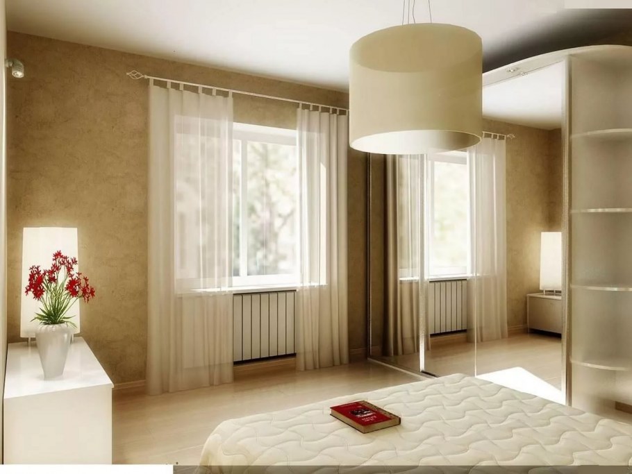 Гостиная в светлых тонах