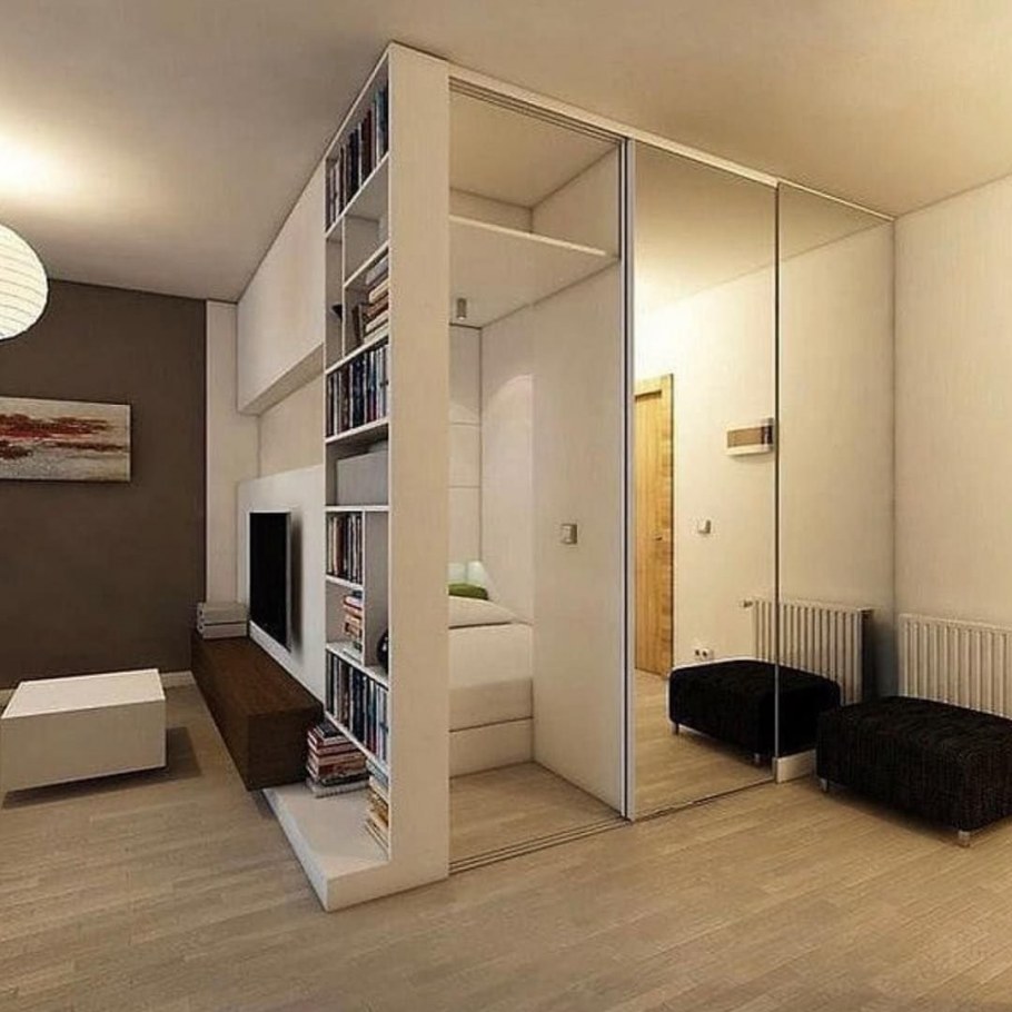 Интерьеры однокомнатные п-44