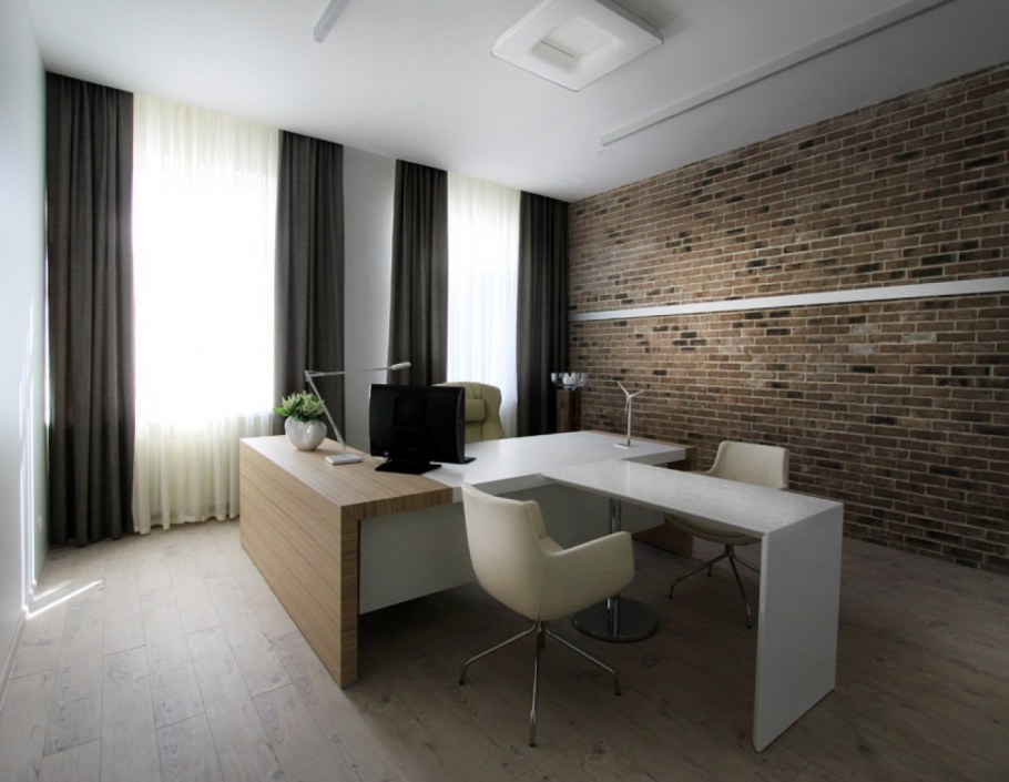 Кабинет директора в стиле лофт