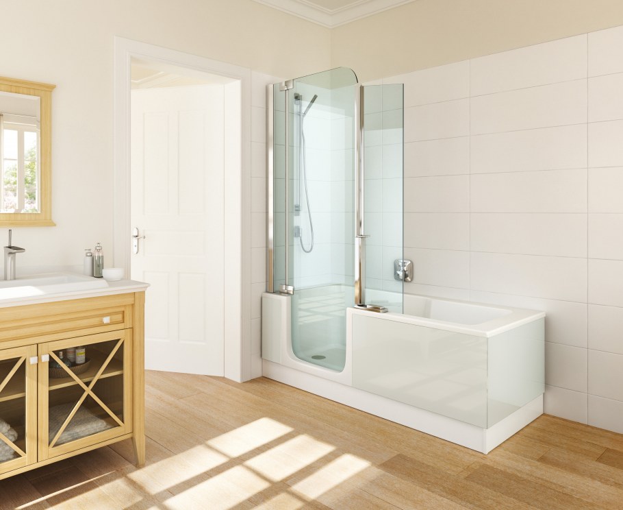 Ванная на мансарде