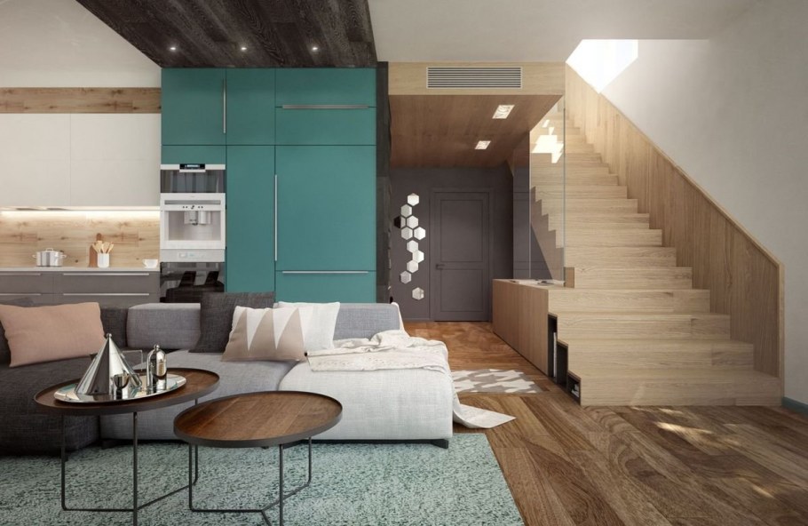 Интерьер таунхауса в современном стиле