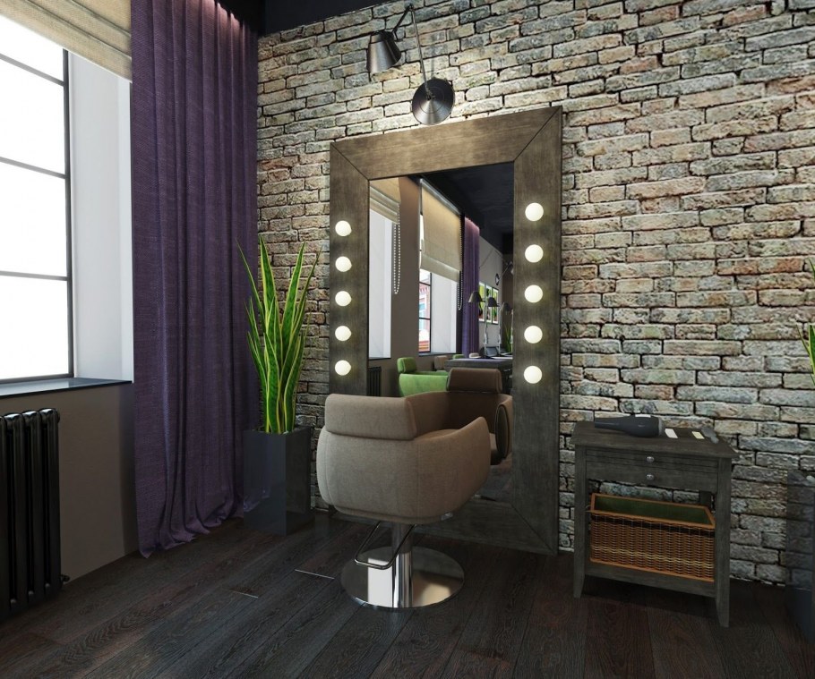 Салон в стиле лофт