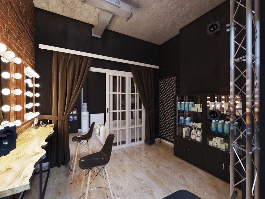 Интерьер парикмахерской