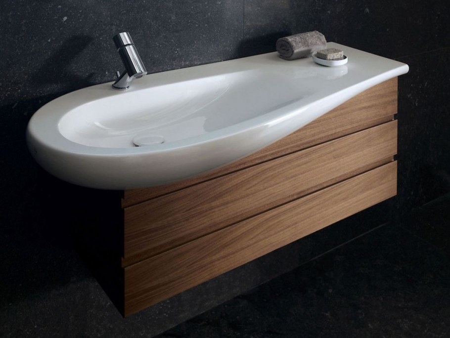 8.1497.6.400.104.1 Умывальник Alessi Лев/90х50х35/ (бел)