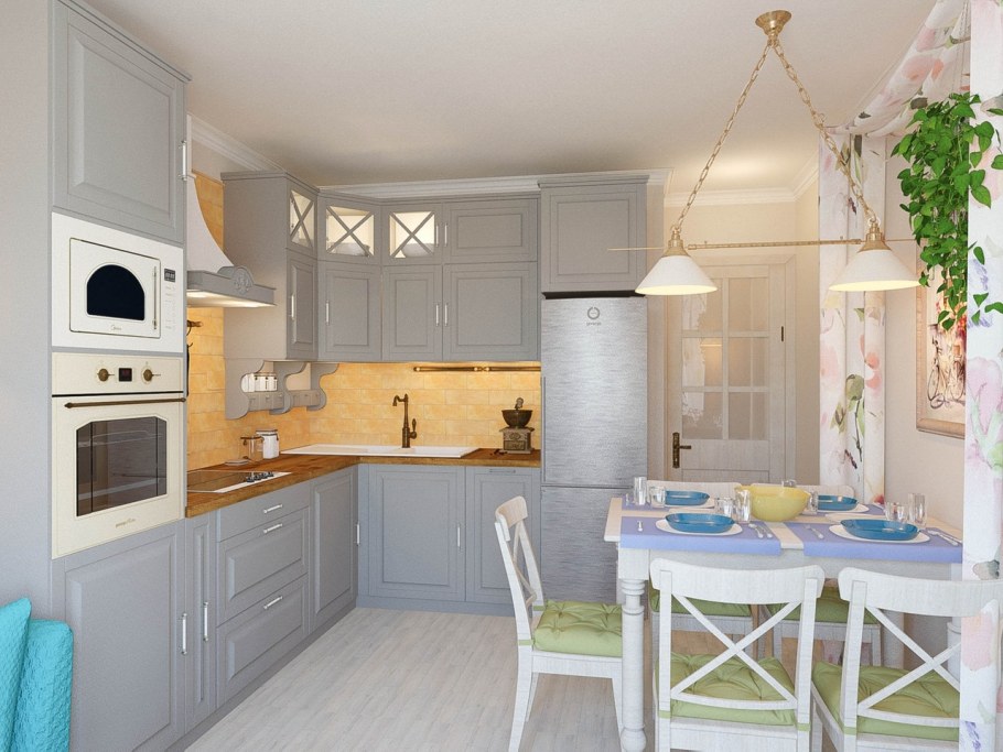 Кухня в стиле Прованс икеа