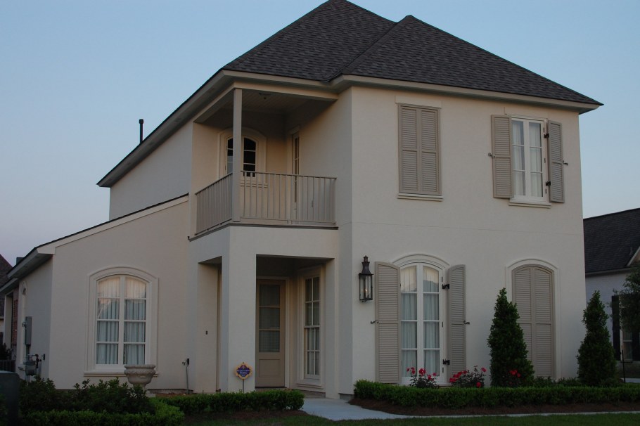 Цвета фасадов домов