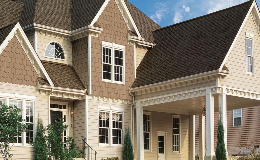 Цветовые решения фасадов домов