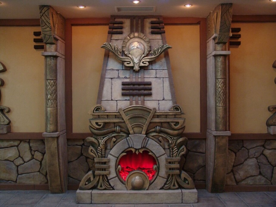 Камины из архитектурного бетона