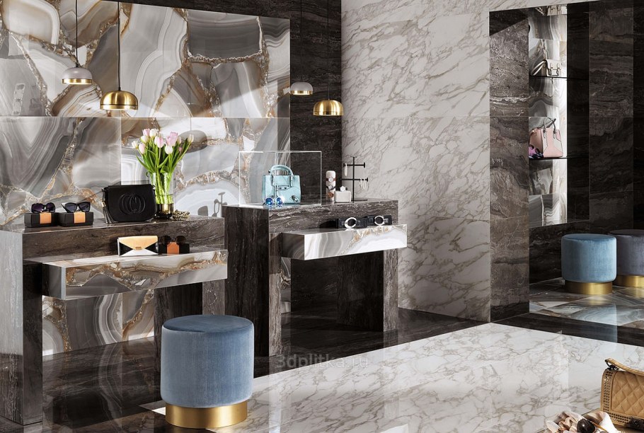 Керамогранит Rex Ceramiche Rex Magnum classici Statuario