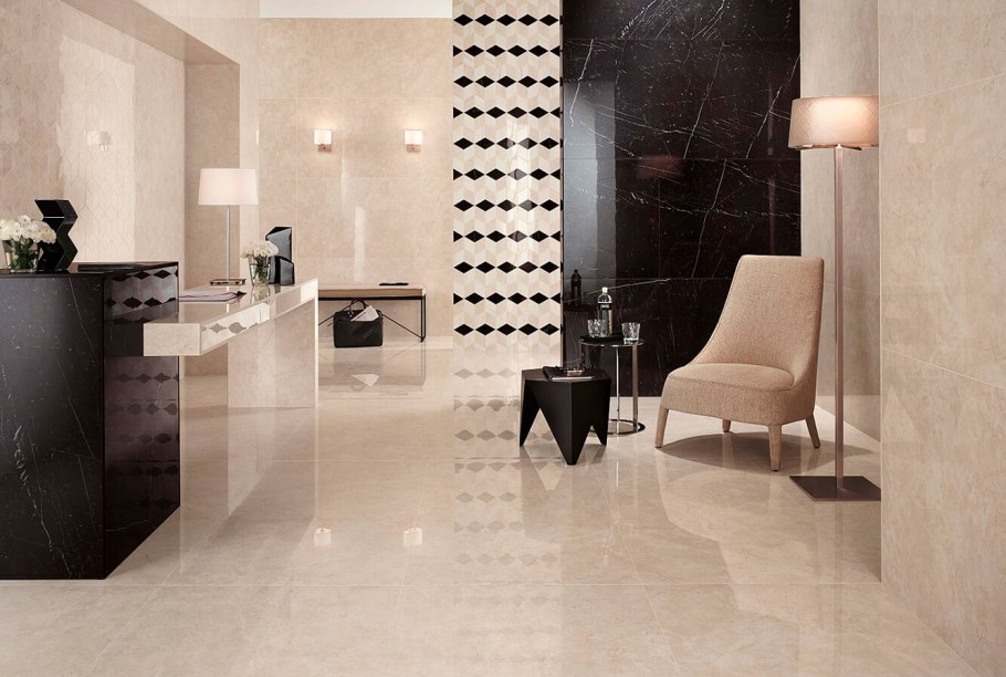 Плитка под мрамор для ванной