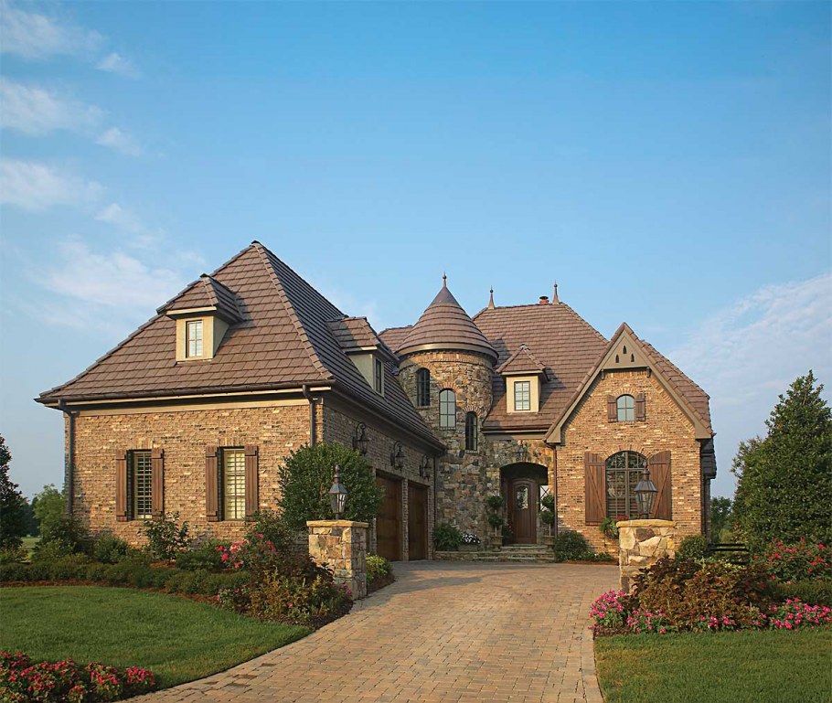 Французский Шато фасад