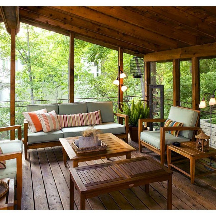 Дома с верандой