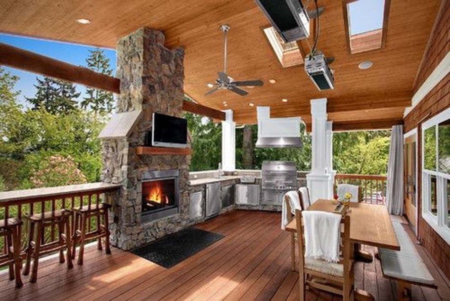 Фазенда беседка с мангалом