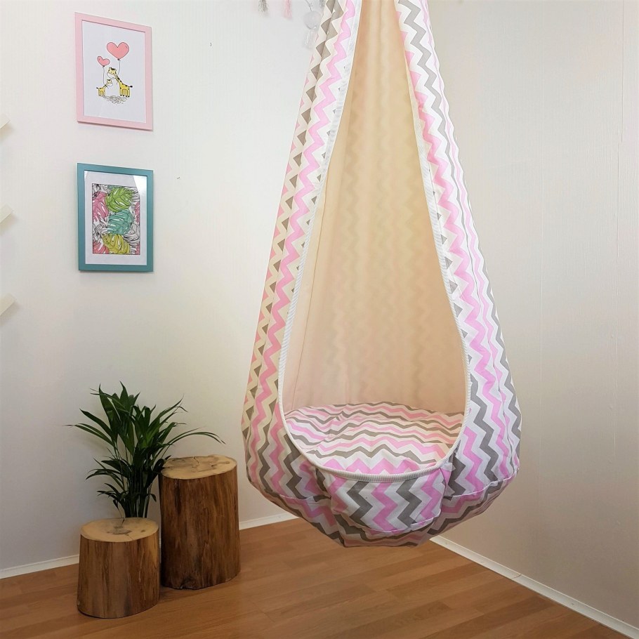 Макраме качели кокон