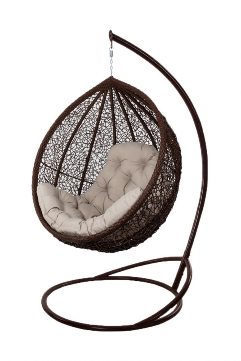 Подвесное кресло из дерева лаунжвуд