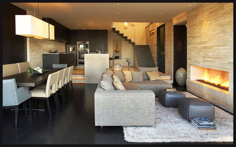 Интерьер дома в современном стиле