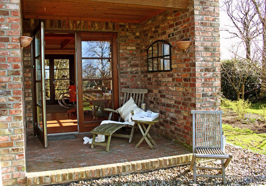 Терраса с барбекю