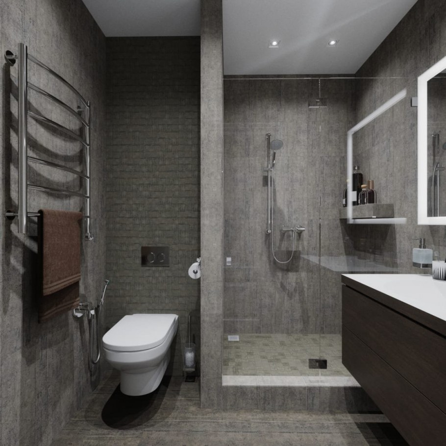 Ванная с туалетом в хрущевке