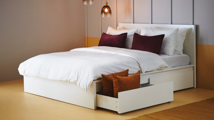 ХЕМНЭС кровать двуспальная икеа