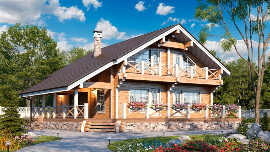 Красивые пристройки к дому