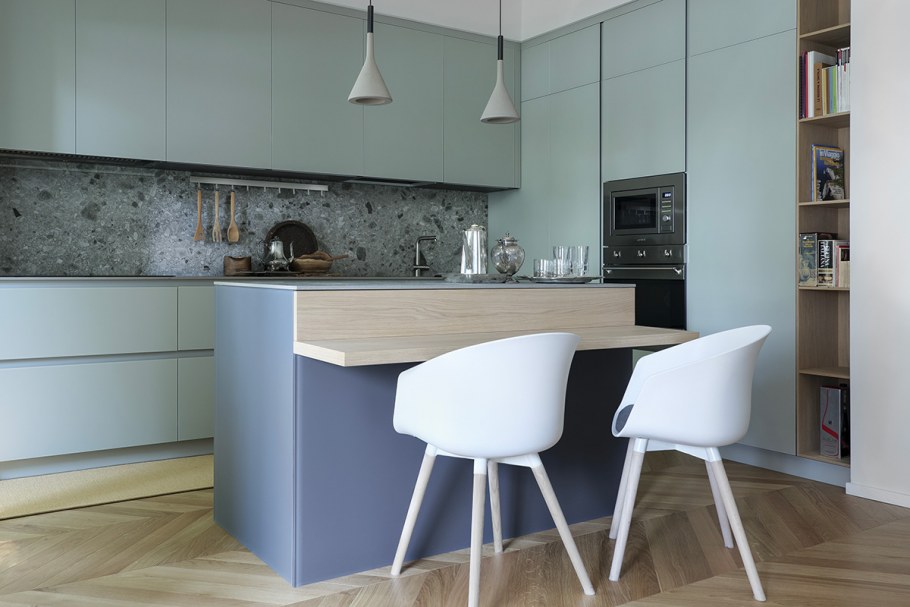 Бирюзовая кухня