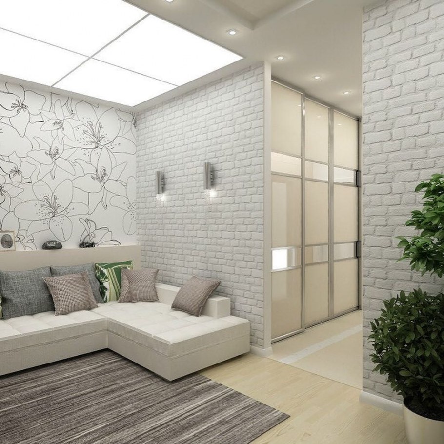 Стильный интерьер в светлых тонах