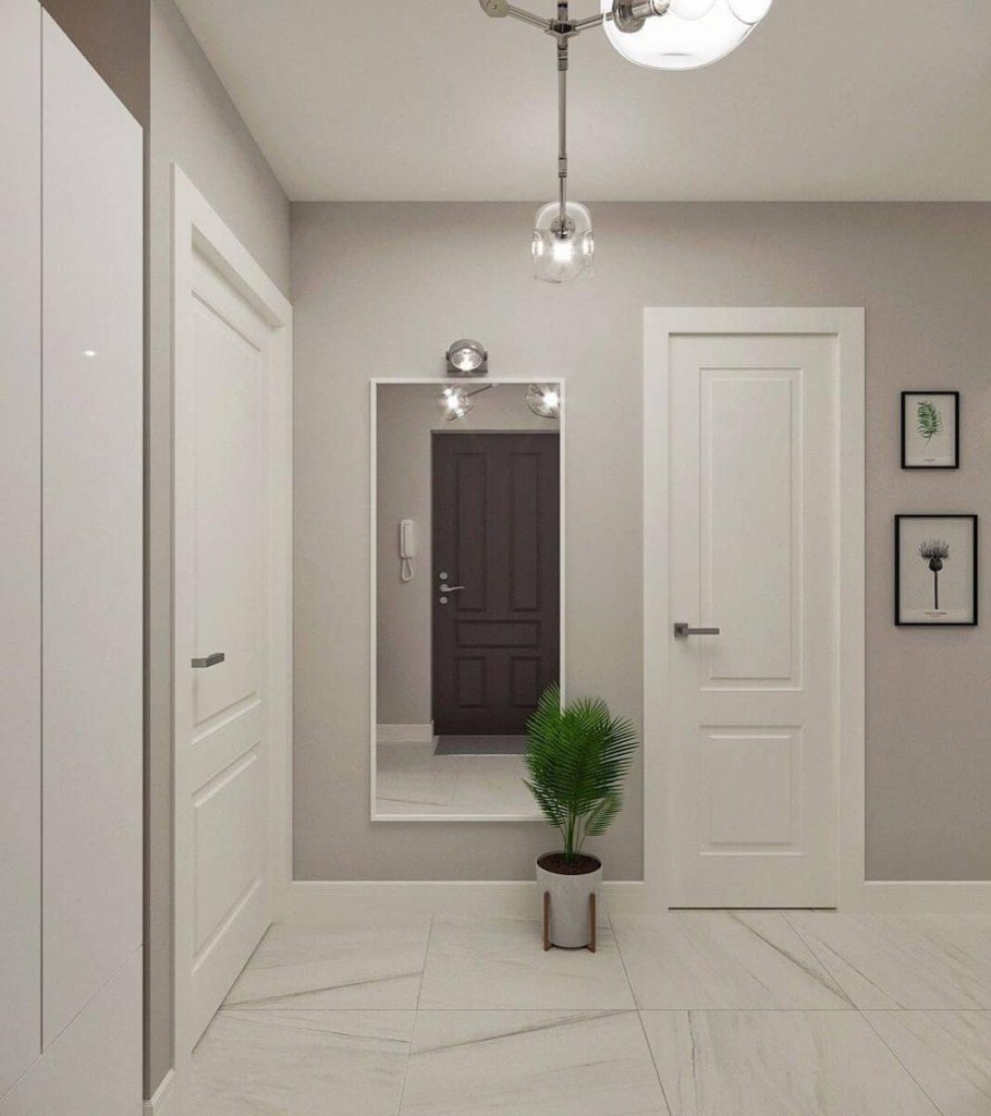 Цвет стен в коридоре