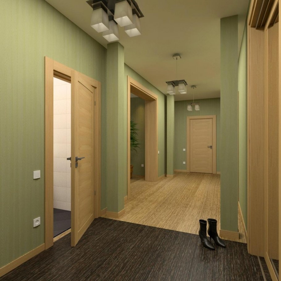 В какой цвет покрасить прихожую