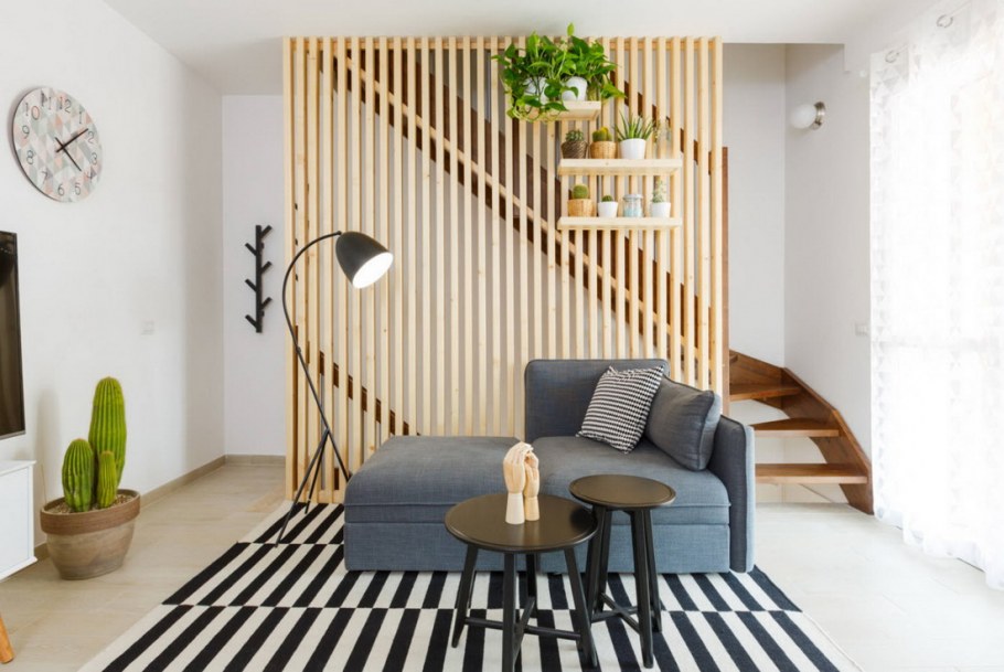 Реечные перегородки баффели