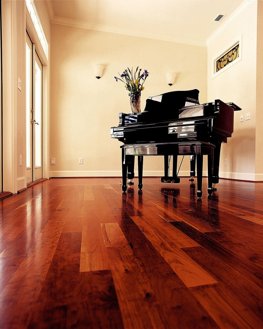 Паркет вишня в интерьере