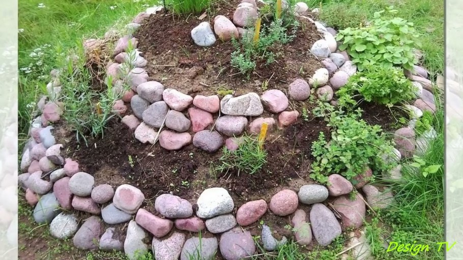 Альпийская горка с габионами
