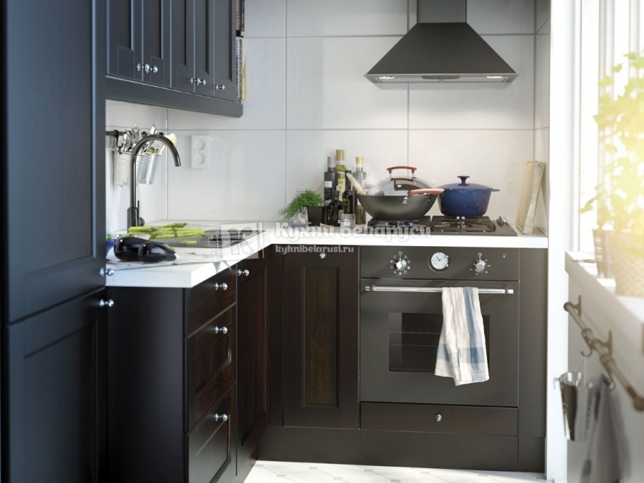 Кухня икеа Сэведаль белая