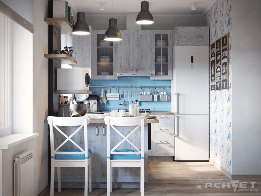 Кухня икеа хрущевка