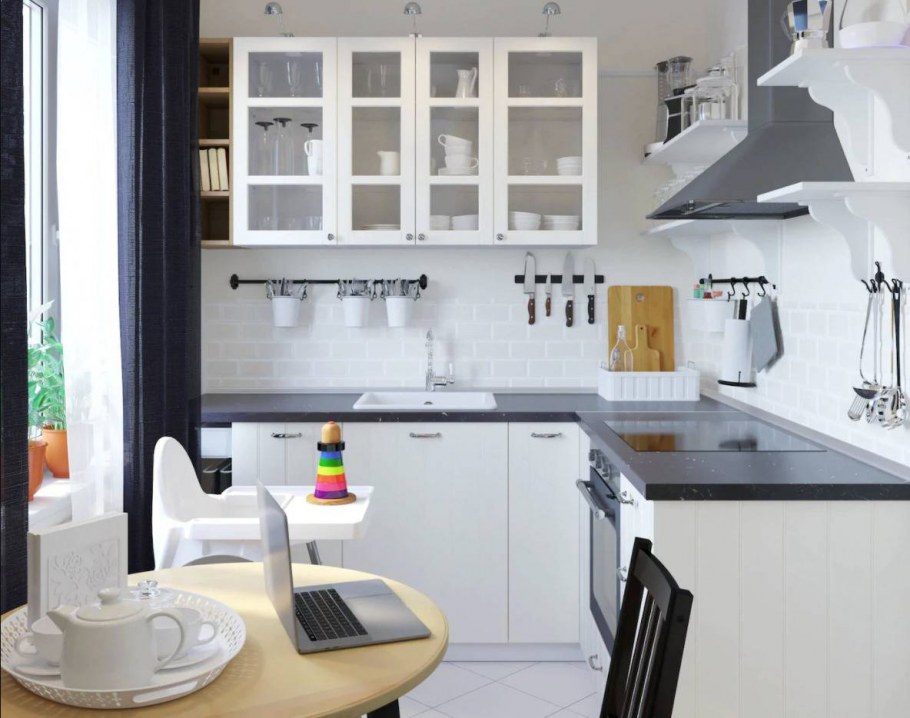 Кухня икеа 6 м2