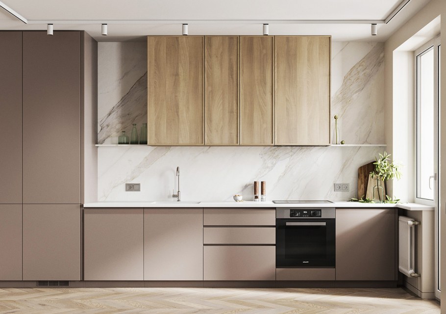 Кухни Неоклассика цвета