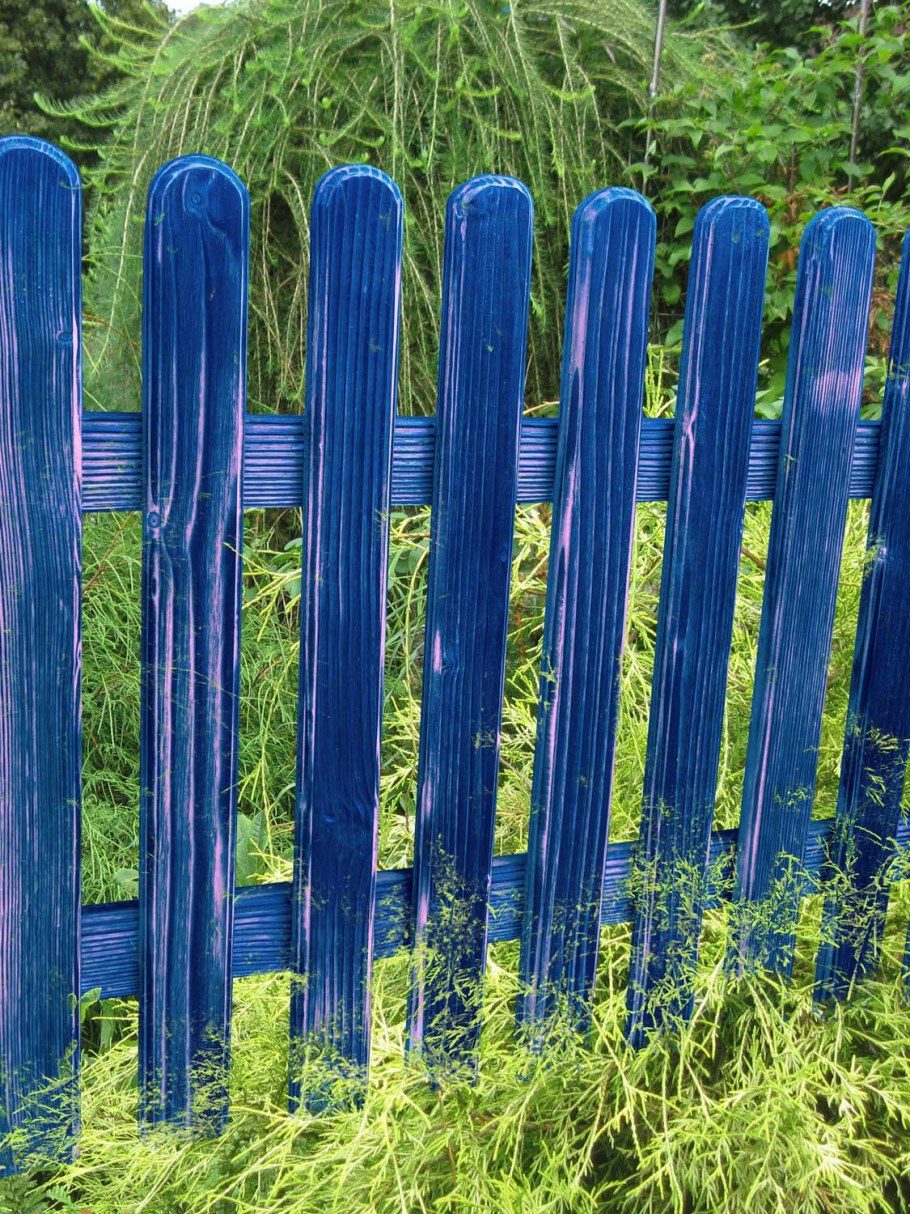 Забор деревянный штакетник