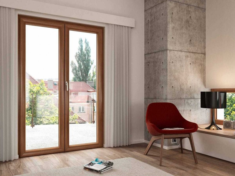 Шторы для комнаты с балконом