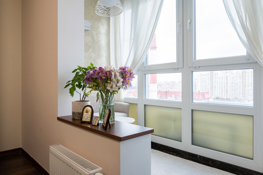 Балконный блок Рехау