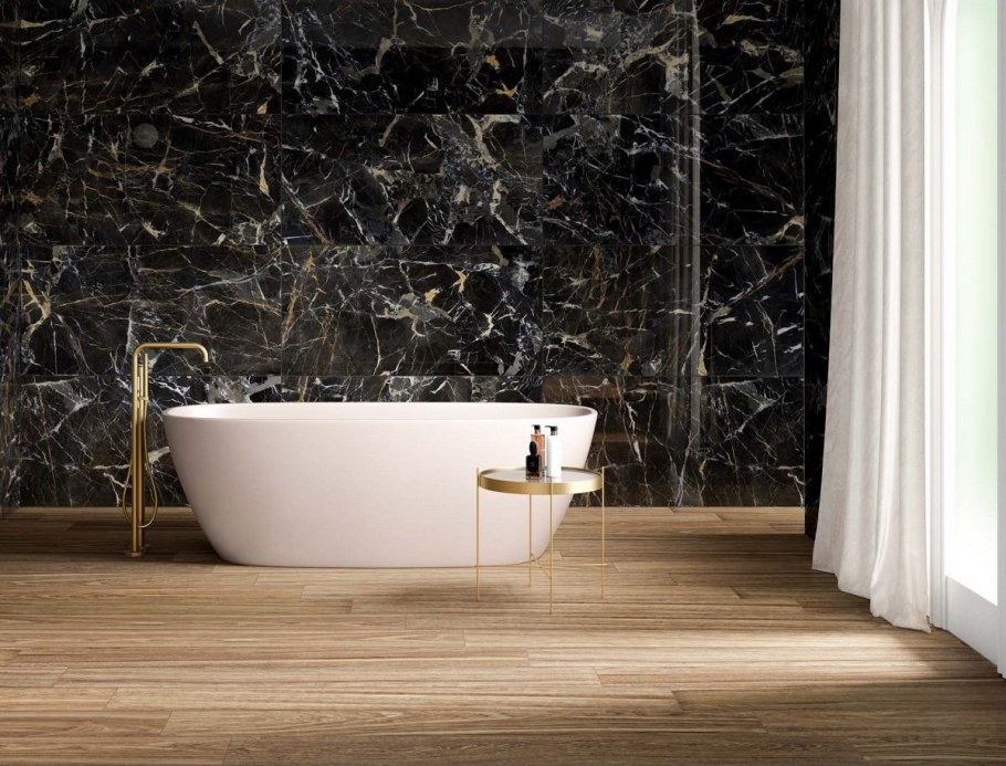 Плитка лапарет Nero Marquina