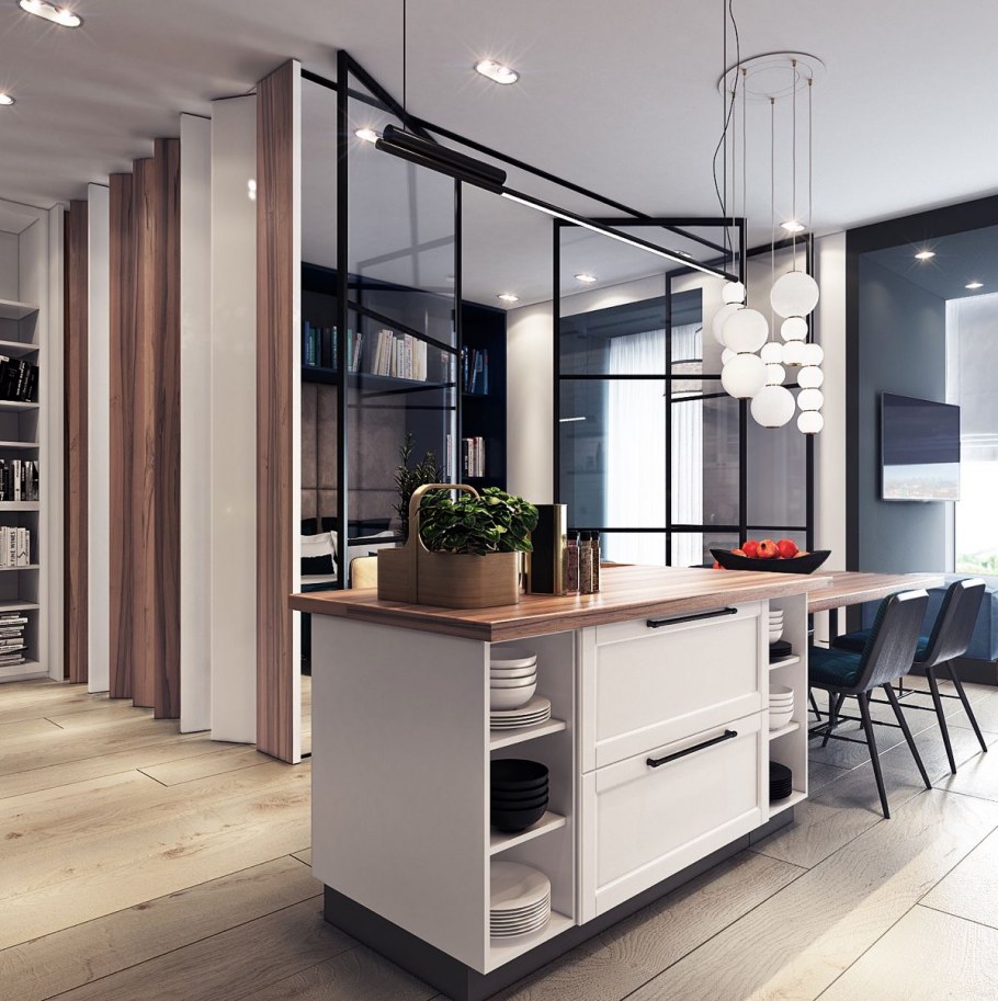 Дизайнерский проект квартиры