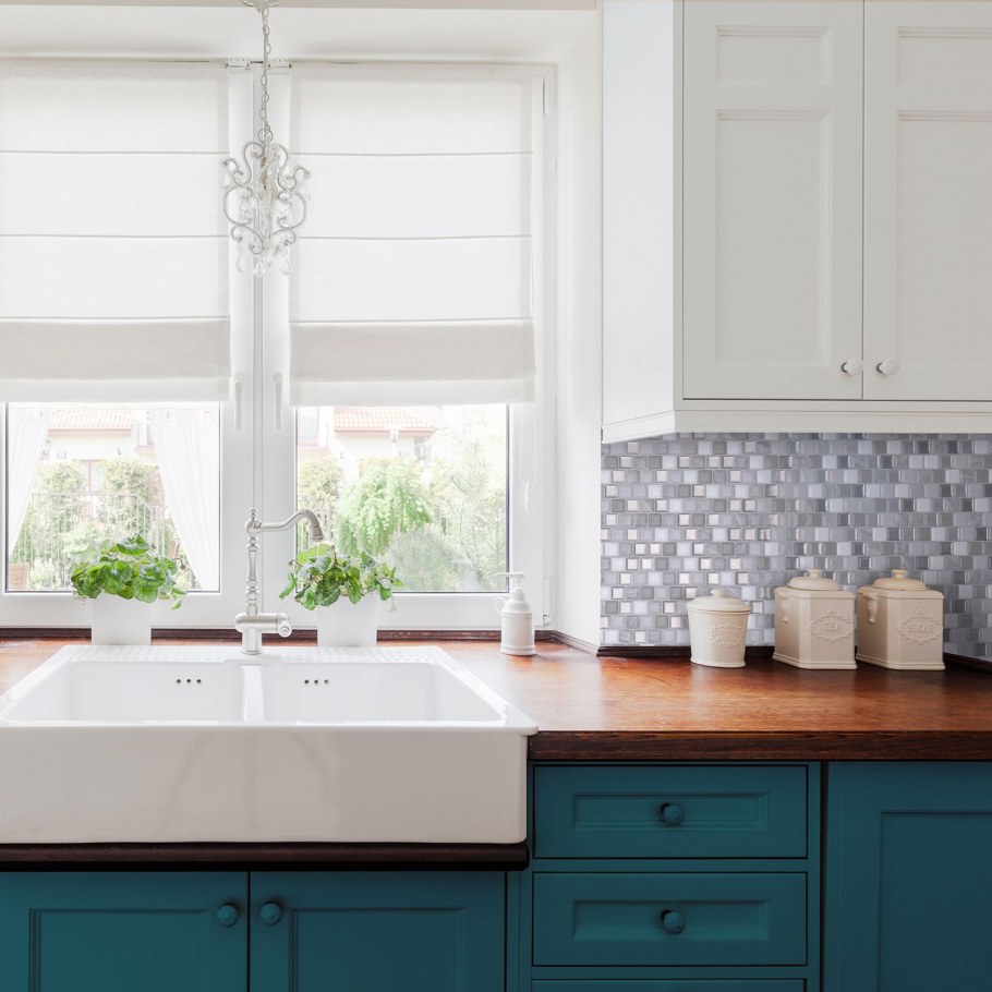 Кухня мята Тиффани Прованс