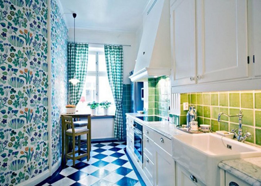 Стеклянная мозаика для кухни на фартук