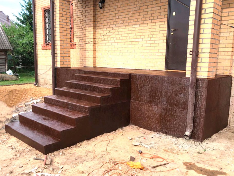 Крыльцо 3 ступени