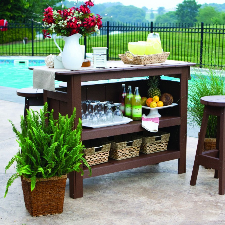 Барбекю с барной стойкой