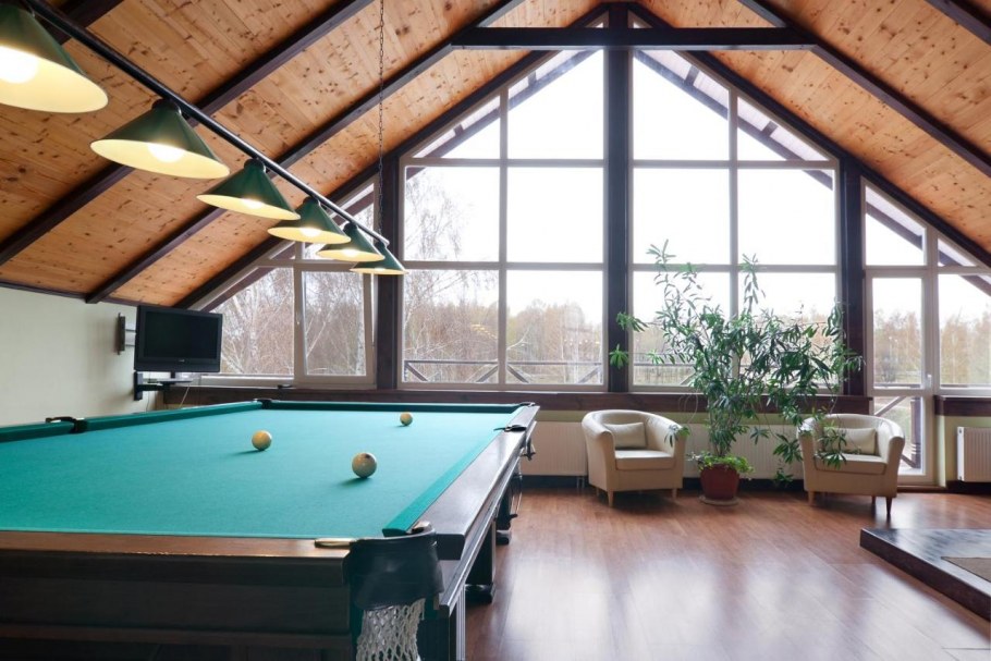 Ковролин для бильярдной комнаты