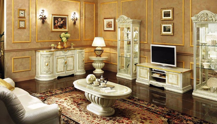 Гостиная в викторианском стиле