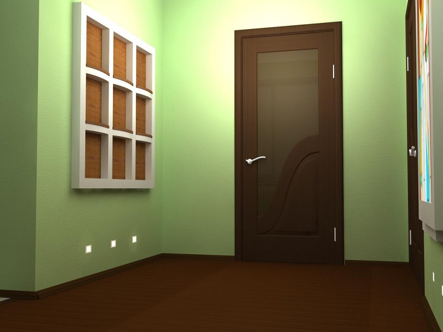 Черные двери в интерьере