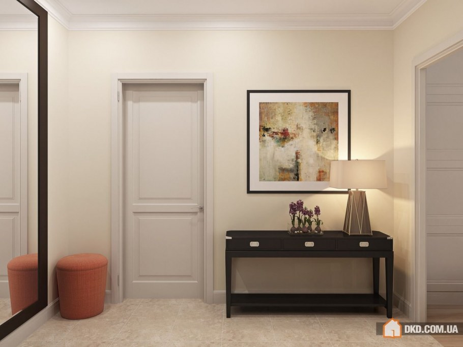 Цвет стен в узком коридоре